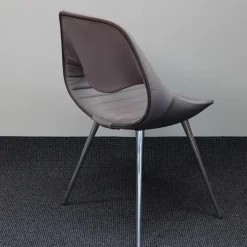 Mehrzweckstuhl Little Perillo XS Bezug Grau Vierbein Chrom