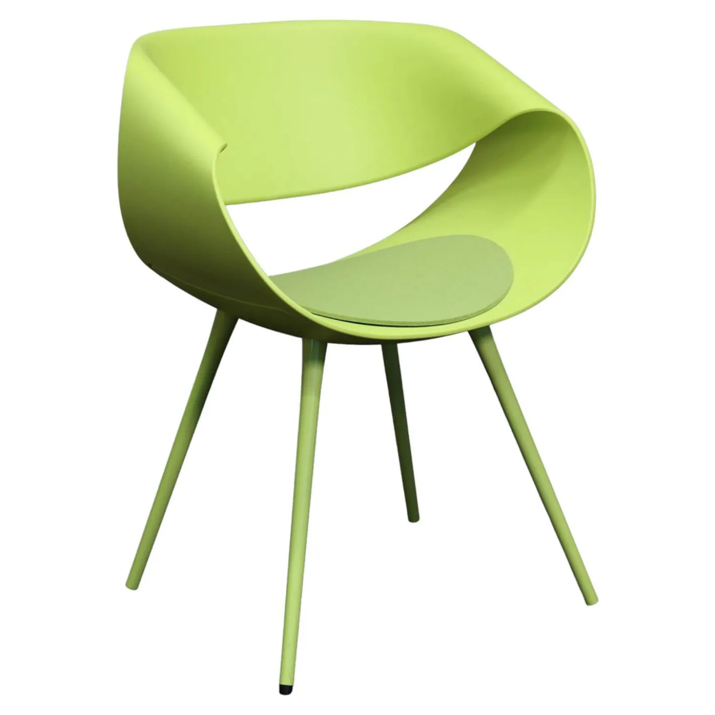 Mehrzweckstuhl Little Perillo Kunststoff Grün