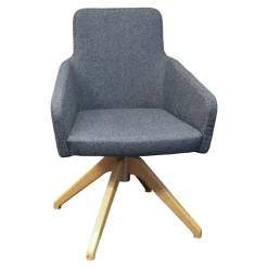 Mehrzweckstuhl W-Cube 1 Filzstoff Gestell Eiche Natur Geölt