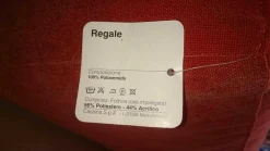 Mex Cube Hocker Stoff O 13O411 Orange