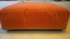 Mex Cube Hocker Stoff O 13O411 Orange