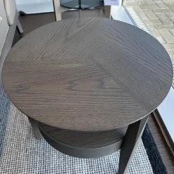 Nachttisch Beistelltisch When Eiche Graphit Schub Holz