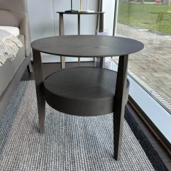 Nachttisch Beistelltisch When Eiche Graphit Schub Holz