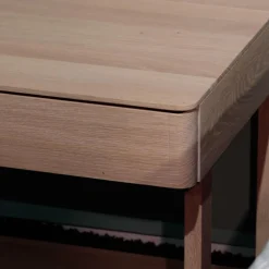 Nachttisch Float Eiche Weißöl Mit 2 Kufen Und 1 Lade