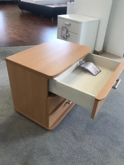 Nachttisch Saphir Buche Mit 3 Schubkästen