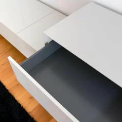 Nex Box TV-Kombination Lack Matt Lichtgrau