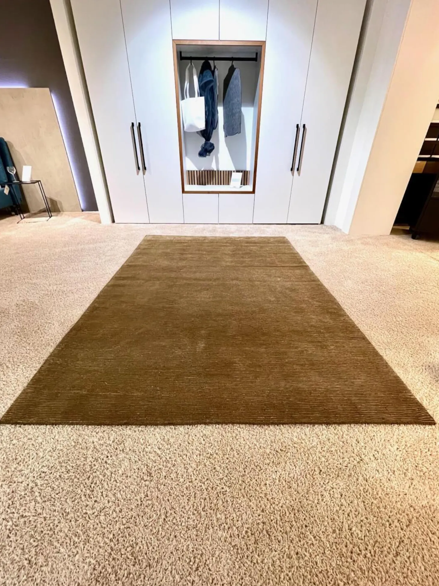 Orientteppich 238x172 Wolle Und Seide Gold Handgeknüpft