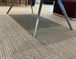 Outdoor Coffee Table Zefiro Platte Stein Silbergneis Grau Gestell Aluminium Matt Gebürstet