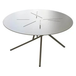 Outdoor Couchtisch Mangrove Pure White Weiß Gepulvert