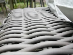 Outdoor Sofa 3 Sitzer Paros Farbe Silt Mit Kissenset Dry+ Plush Farben Linen Off White Inklusive Rolle