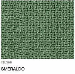 Outdoor Sofa LC3 Stoff Kimo Outdoor Smeraldo Grün Gestell Stahl Grün