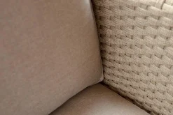 Outdoor-Sofa Diamond Stoff Taupe