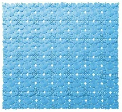 Outdoorteppich Spin TASN00B Stoff Fiordaliso Blu Chiaro T9857 Blau 198x198