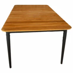 Outdoor-Tisch Core Teak Gestell In Lava Grey