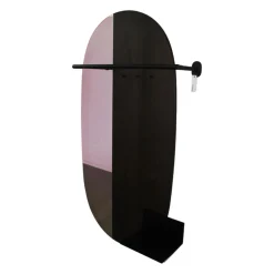 Paneelgarderobe Mask S Mooreiche Matt Schwarz Mit Ablage S