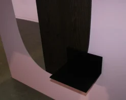 Paneelgarderobe Mask S Mooreiche Matt Schwarz Mit Ablage S