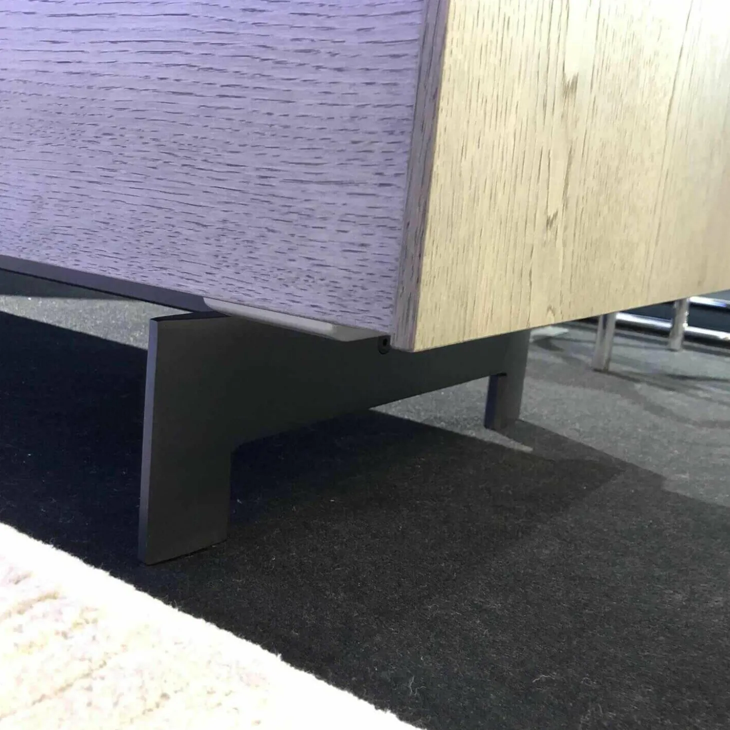 Password Evolution Sideboard Eiche Graphit Matt Gestell Zinnfarben