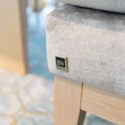 Polo Tischgruppe Tisch Eiche Gekalkt Hell 3 Stühle Bank