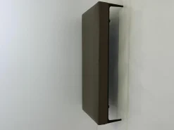 Polsterbank Jaan Bench Leder 65 Elen 1381 Khaki Braun Untergestell Bronze