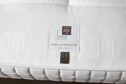 Polsterbett Kate Luxury 796 Gr D Grau Blockfuß Chrom mit 2 Matratzen