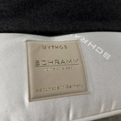 Polsterbett Paio Stoff Mirage Graublau Mit Matratzen Und Motorischer Verstellung