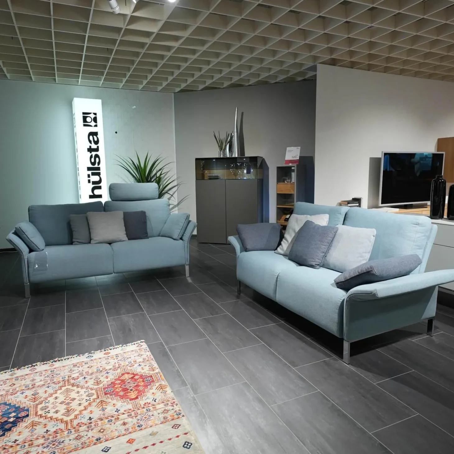 Polstergarnitur Modena ER 220.25 2,5 Sitzig Relaxfunktion Stoff Prairie