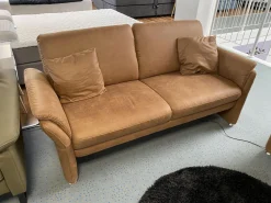 Polstergruppe 81056 Stoff Gringo 09 Cognac Braun Füße Metall Chrom Inklusive Sessel Und Elektrische Funktionen