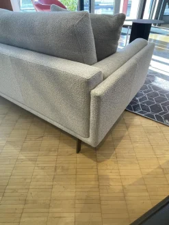 Polstergruppe Bellice Stoff Monza 00 Beige Fuß Onyx Rauch Schwarz