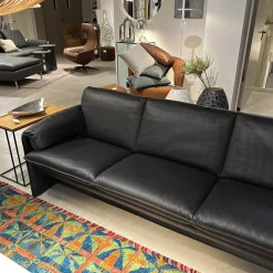 Polstergruppe Bora Bora Leder 51810 Senso 1000 Black Schwarz