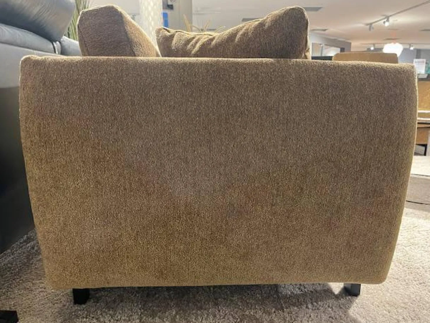 Polstergruppe Classic 970 Bezug Stoff 19 Senfgelb Gold Gelb Füße Massivholz Schwarz Gebeizt Ohne Couchtische