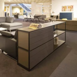 Raumteiler Tado Lack Matt Elephant