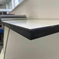 Regal Cosy Material Weiß MDF Schwarz