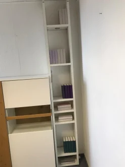 Regal Leto Lack Weiß Inklusive Beleuchtung