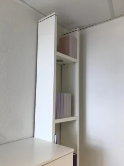 Regal Leto Lack Weiß Inklusive Beleuchtung