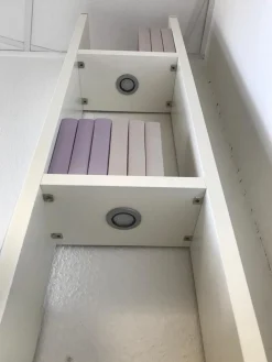 Regal Leto Lack Weiß Inklusive Beleuchtung