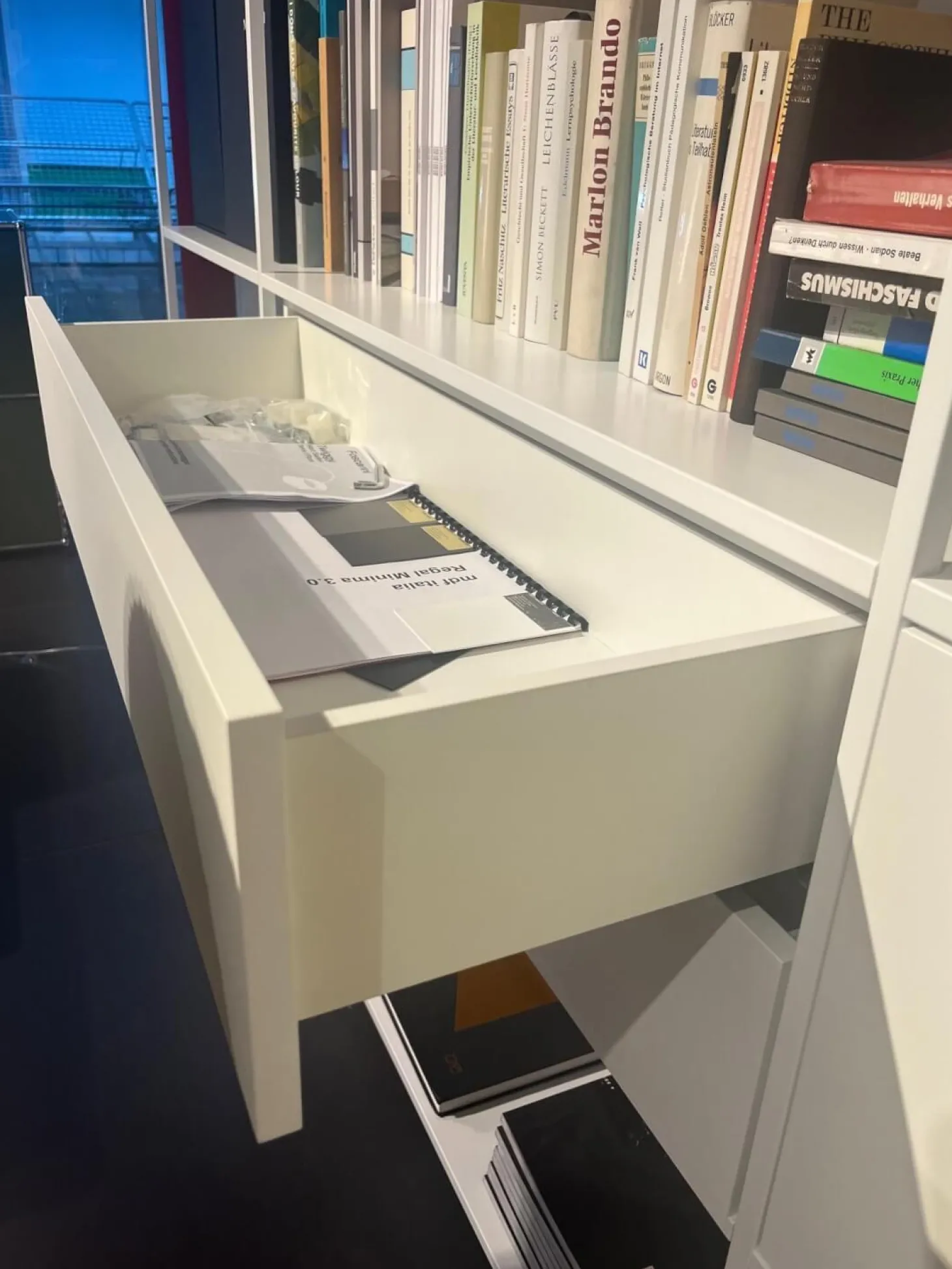 Regal Minima 3.0 MDF Matt Weiß