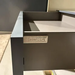 Regal Mit Bar Studimo Korpus Lack Gold Metallic M09 Front Mattglas Optiwhite Graphit T39 Grau Rückwand Lack Seegrün M86 Grün