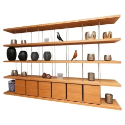 Regal Piano Design Bookshelf Eiche Mt Knoten Geölt Gewachst