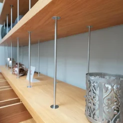 Regal Piano Design Bookshelf Eiche Mt Knoten Geölt Gewachst