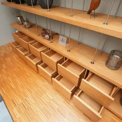 Regal Piano Design Bookshelf Eiche Mt Knoten Geölt Gewachst