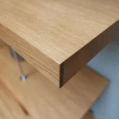 Regal Piano Design Bookshelf Eiche Mt Knoten Geölt Gewachst