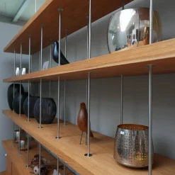 Regal Piano Design Bookshelf Eiche Mt Knoten Geölt Gewachst