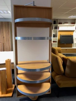 Regal Rondell Buche Massiv Lackiert Mit Drehachse