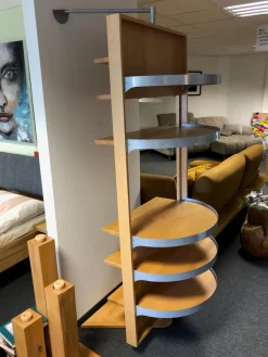 Regal Rondell Buche Massiv Lackiert Mit Drehachse