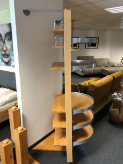 Regal Rondell Buche Massiv Lackiert Mit Drehachse