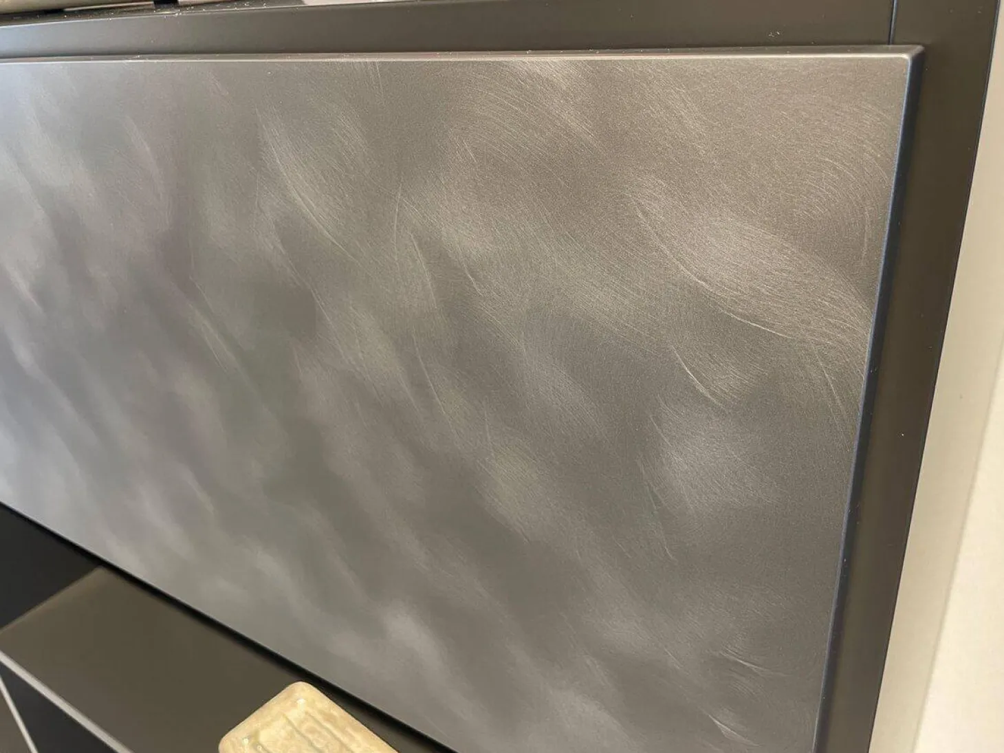 Regal WK 420 Viva Glattlack 436 Cosmos Schwarz Front Glattlack 422 Stahl Hell Gebürstet