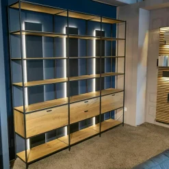 Regalelement Schöner Wohnen Line Massivholz Eiche Rustico Hell Geölt