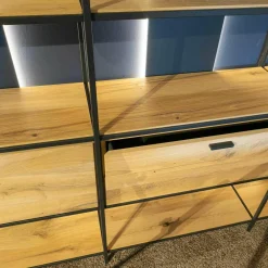 Regalelement Schöner Wohnen Line Massivholz Eiche Rustico Hell Geölt