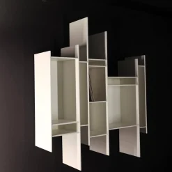 Regalkombination Randomito Offen Material MDF Struktur Lack Weiß Matt X042