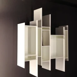 Regalkombination Randomito Offen Material MDF Struktur Lack Weiß Matt X042